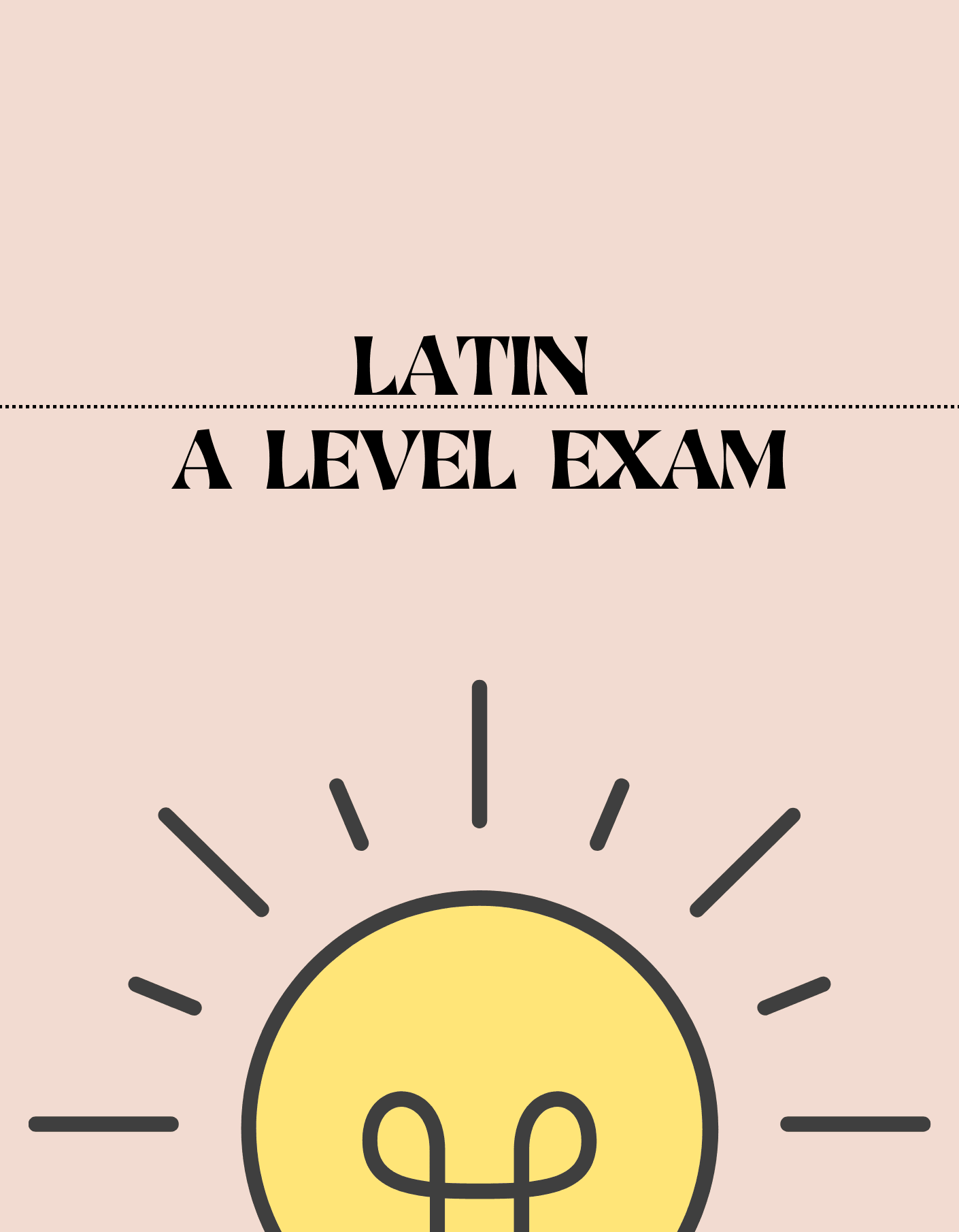 A Level - Latin Exam