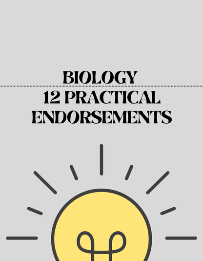 12 Practical Endorsements - A Level Biology for Summer 2025 Exams. - Exam Centre Birmingham - Official